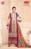 Angel Vol 1 By St Heavy Cotton Printed Dress Material Exporters In India